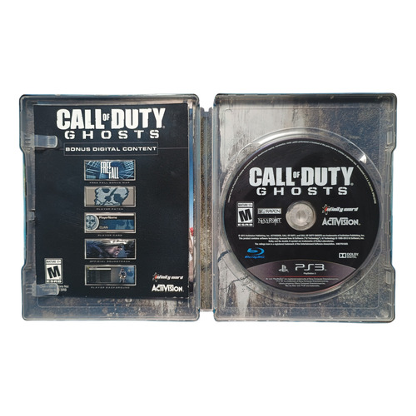 Call Of Duty: Ghosts Metal Ps3 2