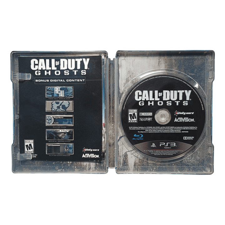 Call Of Duty: Ghosts Metal Ps3 2