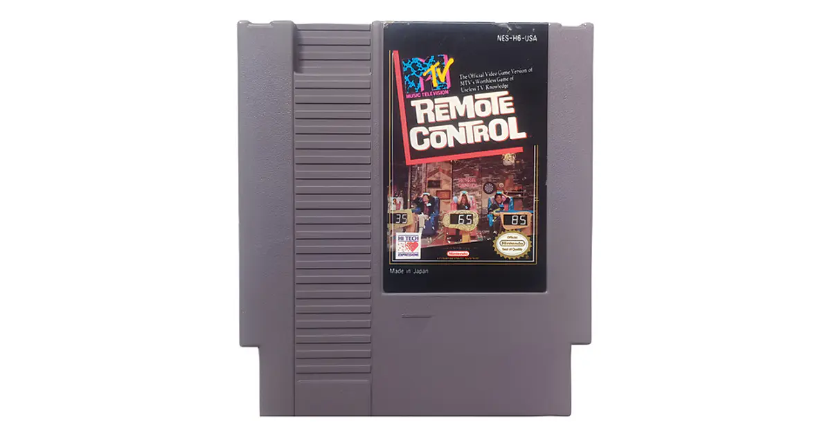 Mtv Remote Control Nes