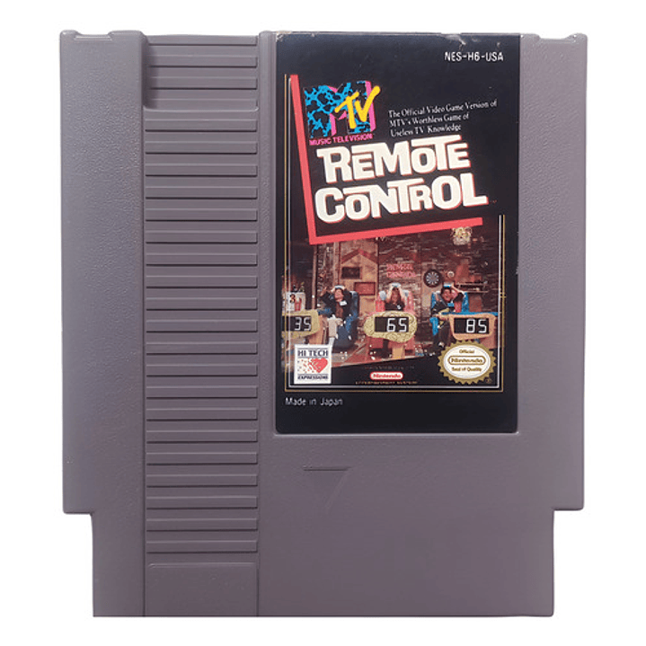 Mtv Remote Control Nes 1