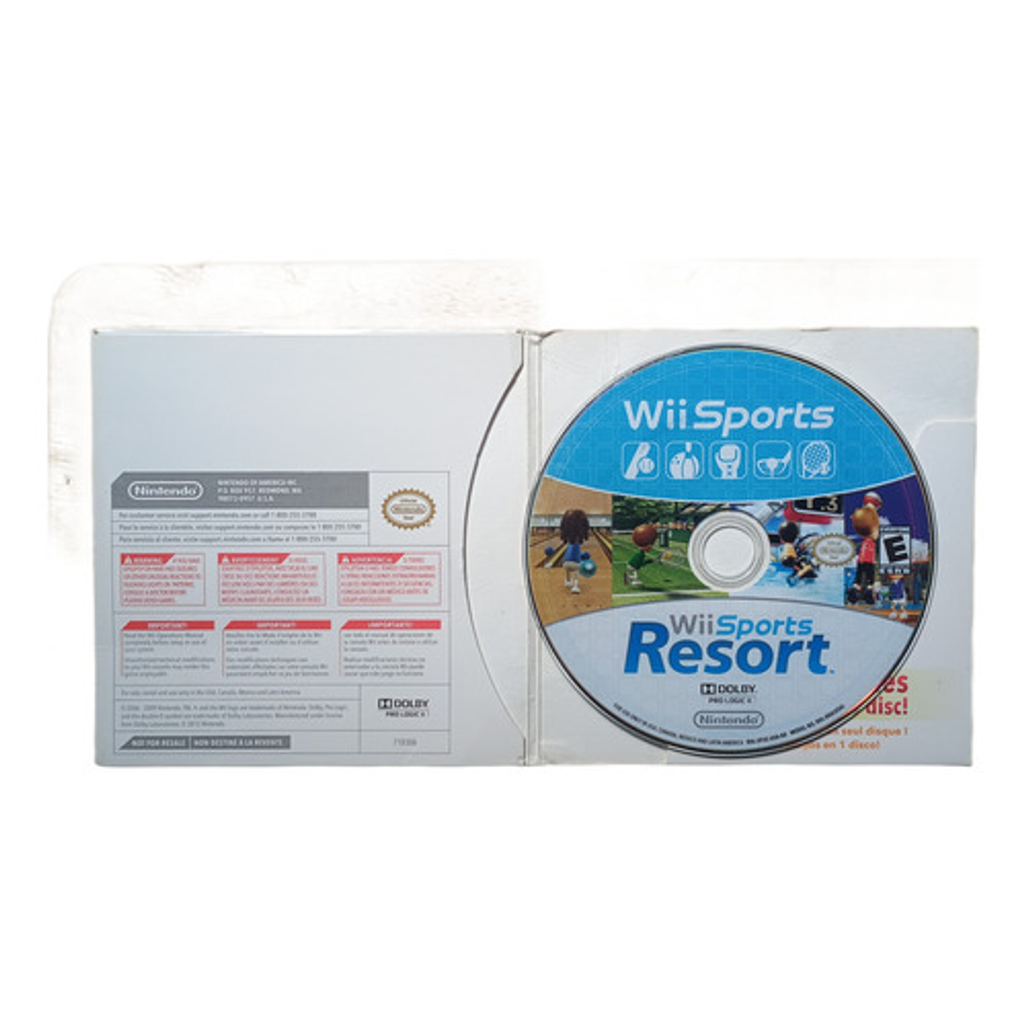Wii Sports Resort 2 Games 1 On 1 Disc Wii 2