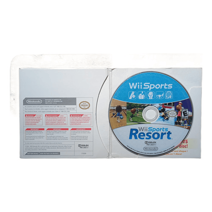 Wii Sports Resort 2 Games 1 On 1 Disc Wii 2
