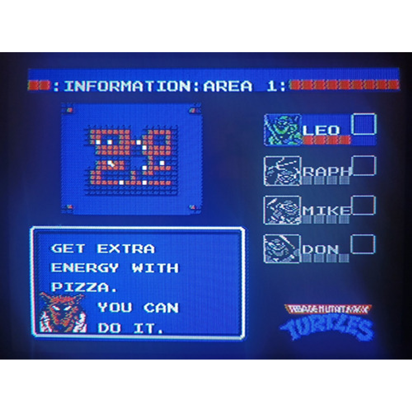 Teenage Mutant Ninja Turtles Nes 4