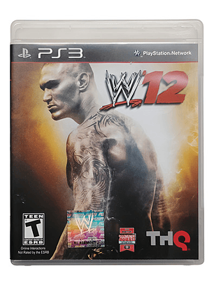 Wwe W12 Ps3