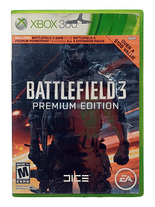 Battlefield 3 Premium Edition Xbox 360