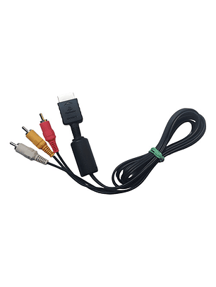 Cable Video Rca Ps1, Ps2, Ps3 Original