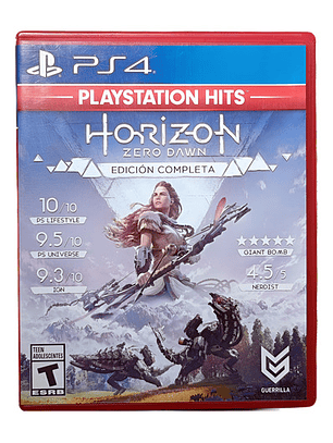 Horizon Zero Dawn Complete Edition Ps4