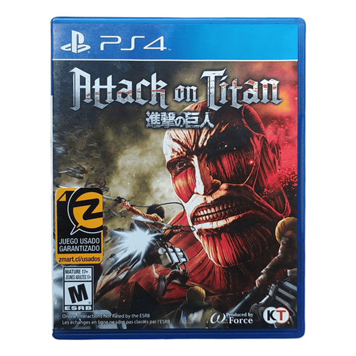 Attack On Titan Ps4 1