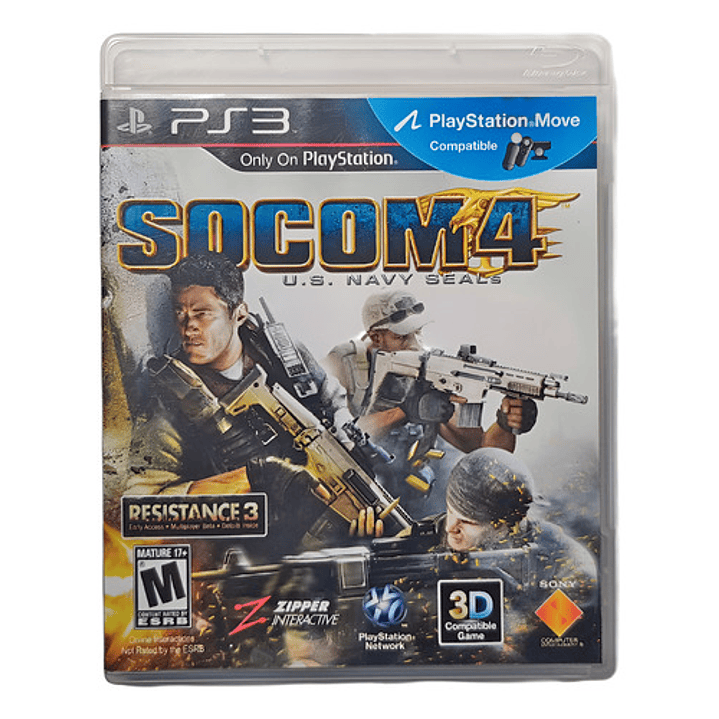 Socom 4: Us Navy Seals Ps3 1