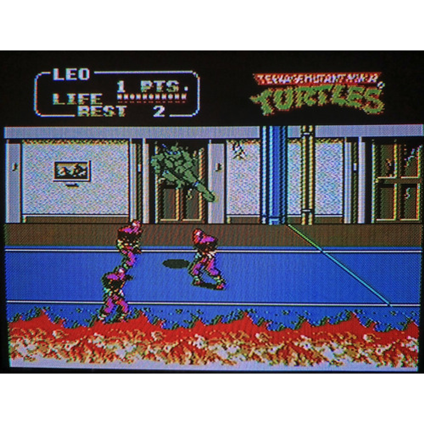 Teenage Mutant Ninja Turtles 2  Arcade Game Nes 2