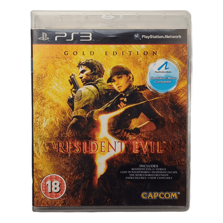 Resident Evil 5 Gold Edition Capcom Ps3 Físico 1