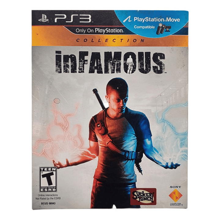 Infamous Cardboard Ps3 1