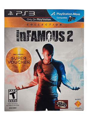 Infamous 2 Cardboard Ps3