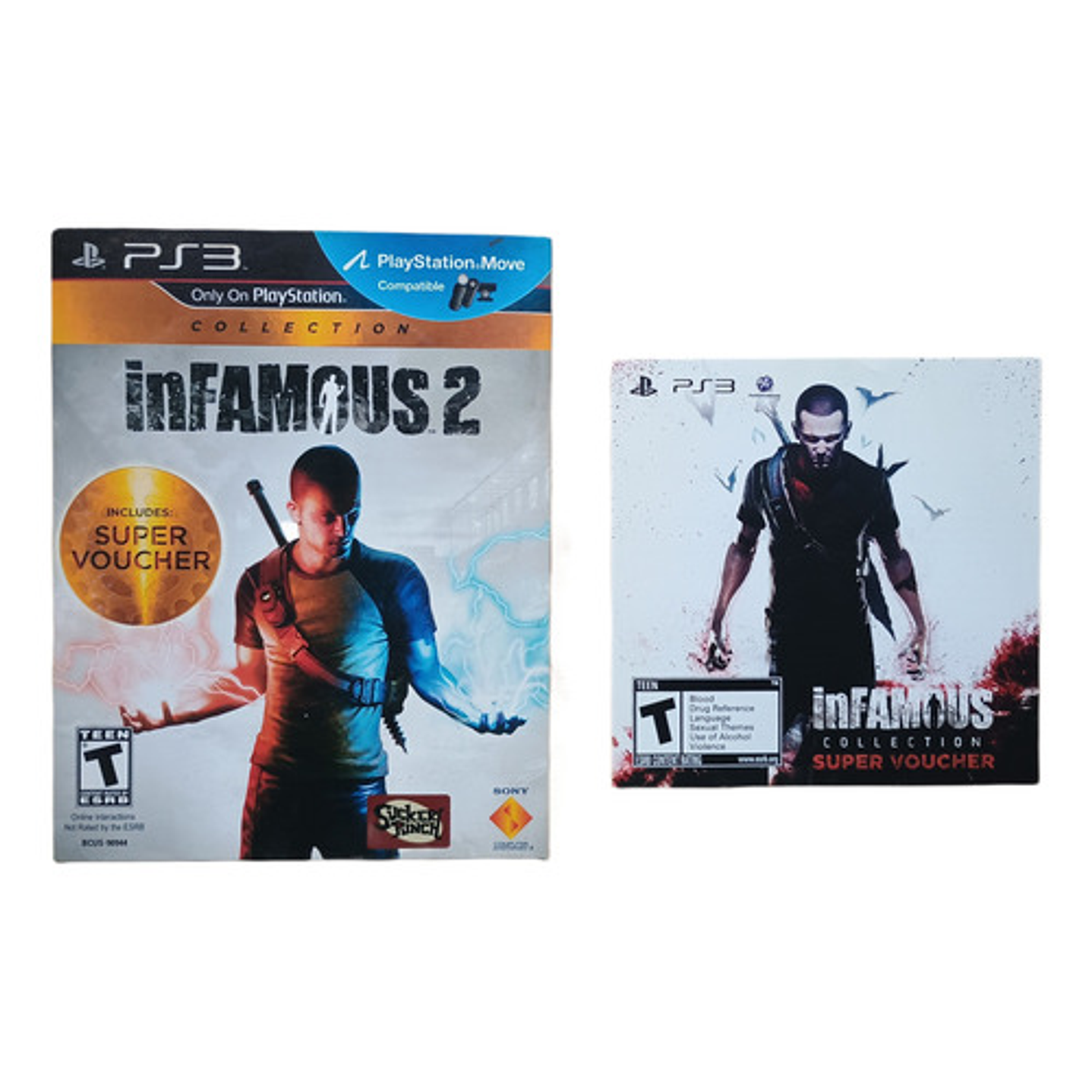 Infamous 2 Cardboard Ps3 2