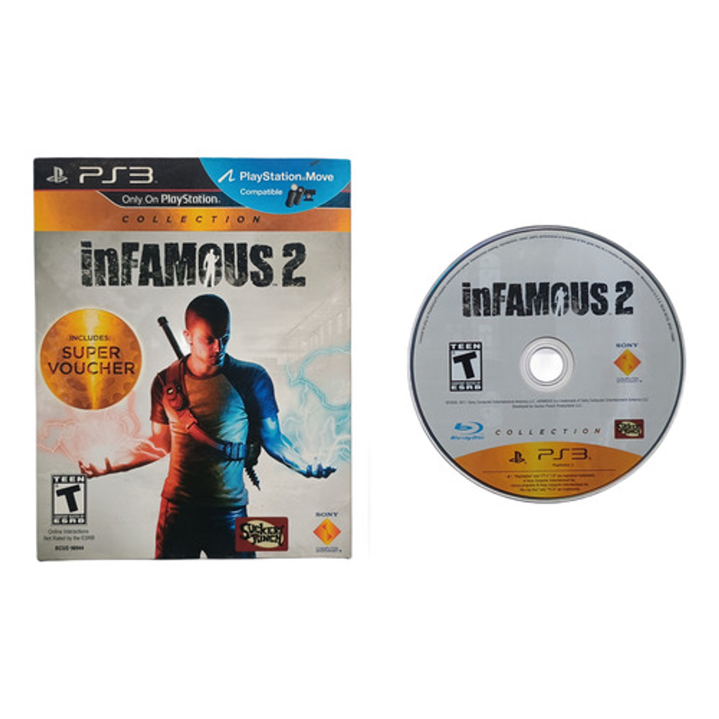 Infamous 2 Cardboard Ps3 3