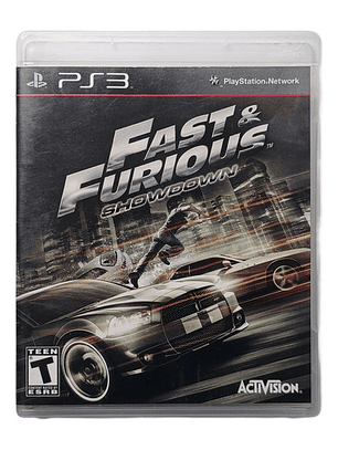 Fast And Furious Showdown Ps3
