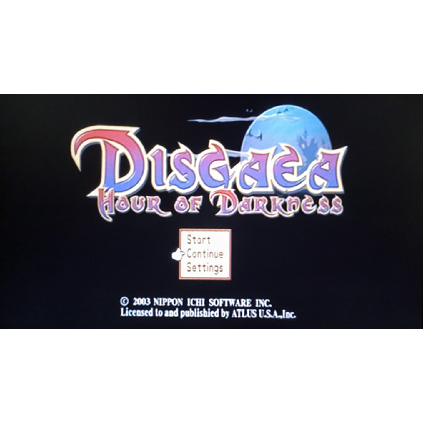 Disgaea Hour Of Darkness Ps2 4