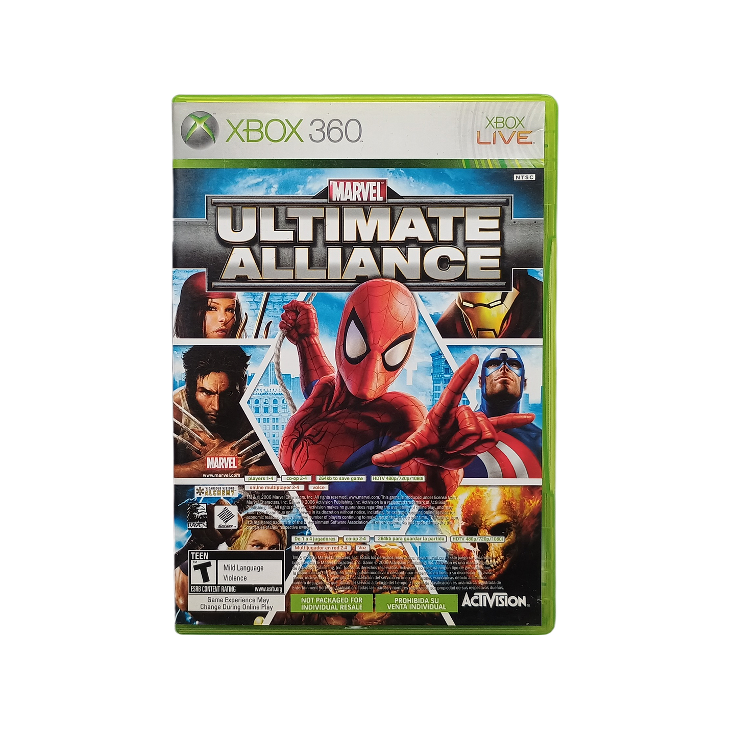 Ultimate Alliance + Forza 2 Xbox 360 1