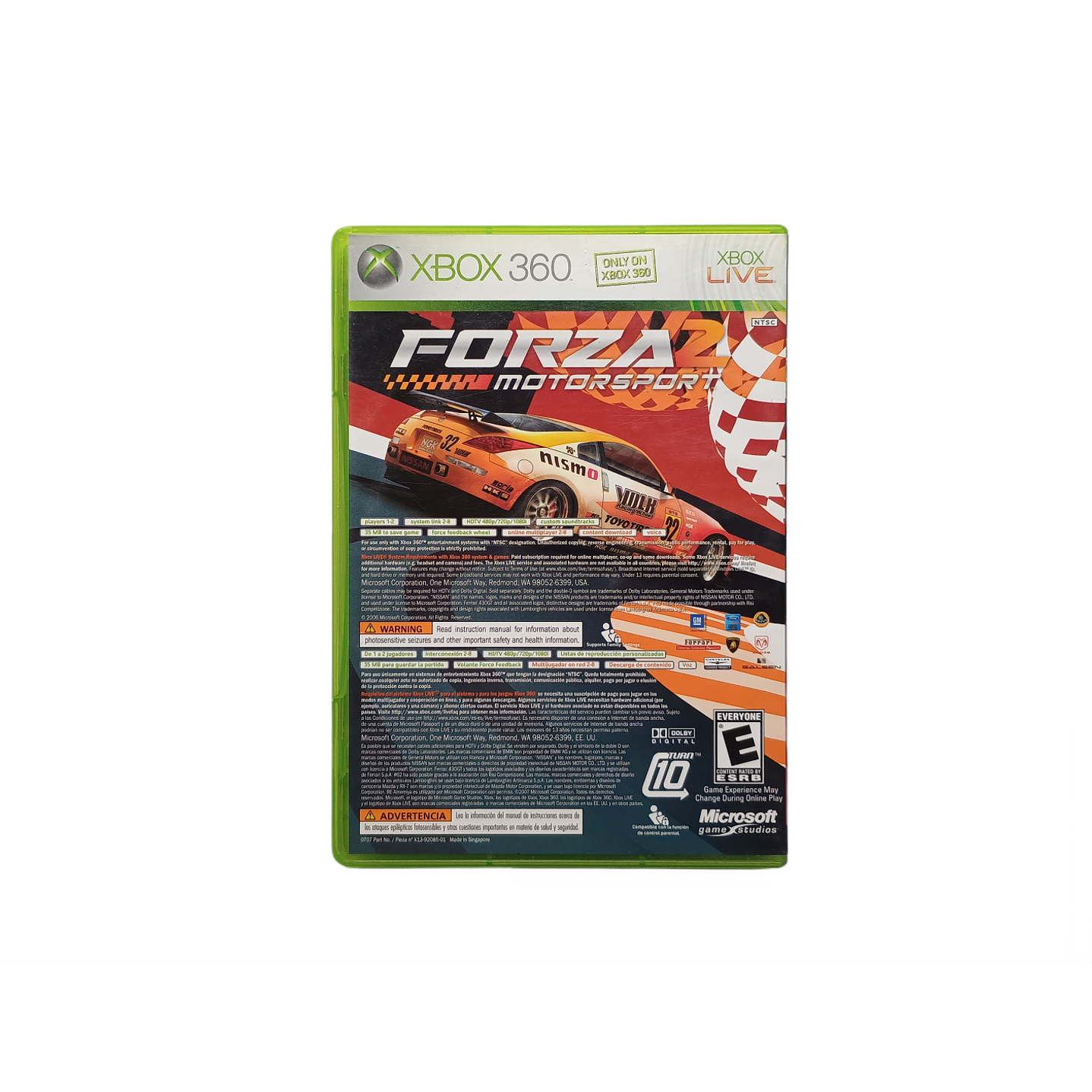 Ultimate Alliance + Forza 2 Xbox 360 6