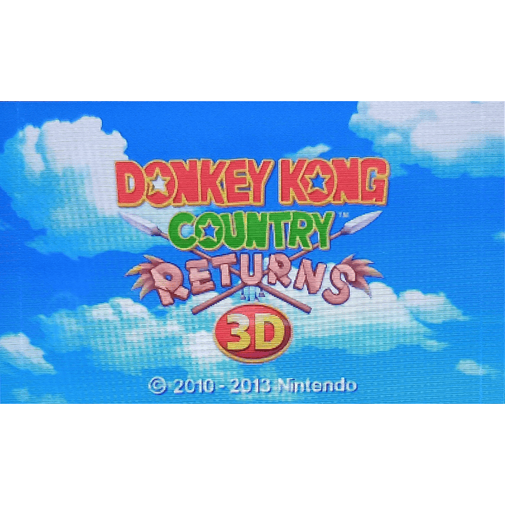Donkey Kong Returns 2ds 3ds 4