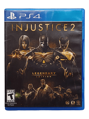 Injustice 2 Legendary Edition Ps4