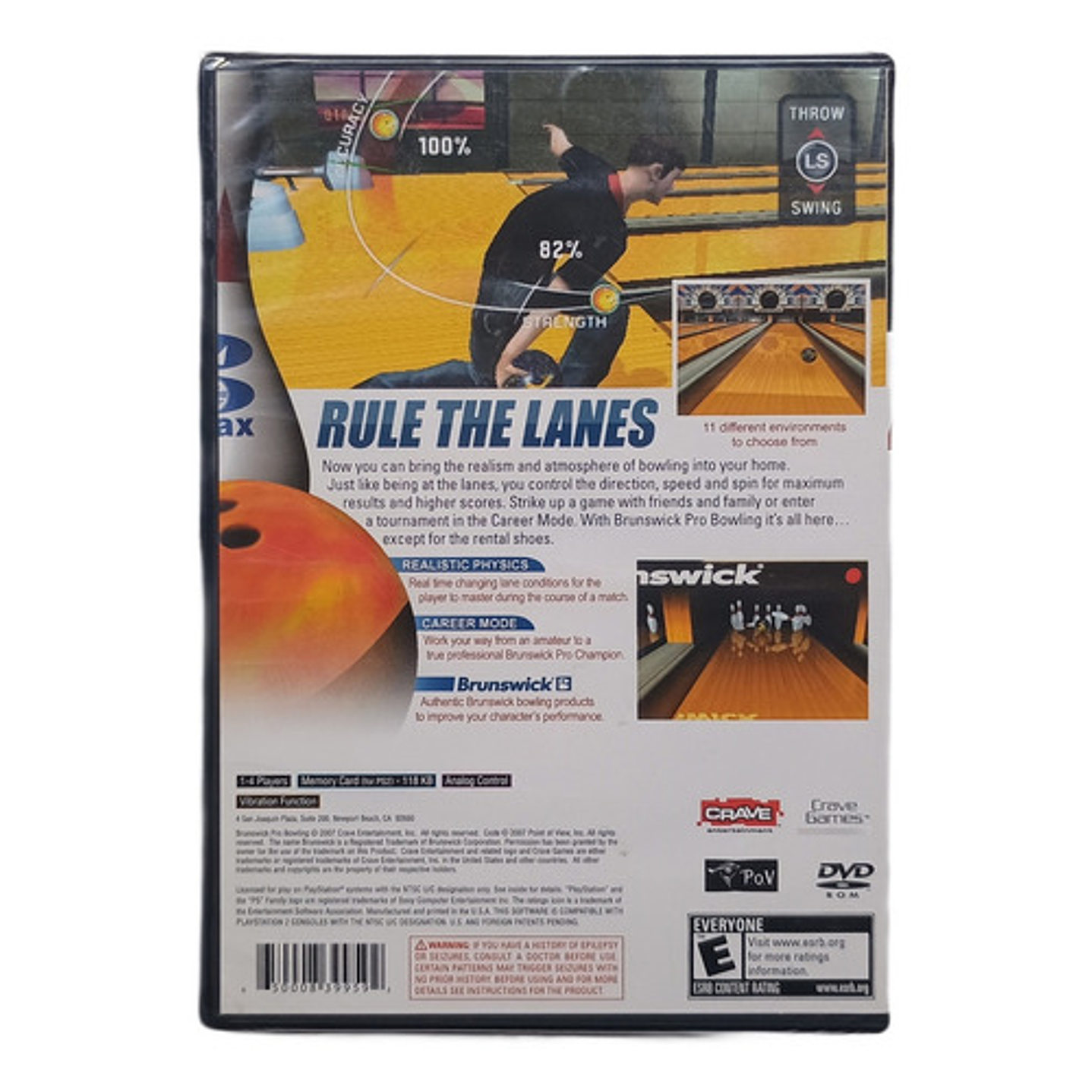 Brunswick Pro Bowling Ps2 2