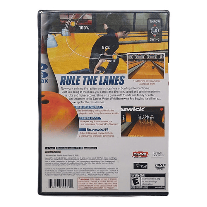 Brunswick Pro Bowling Ps2 2