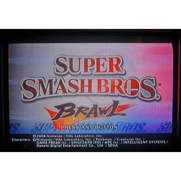 Smash Bross Brawl Nintendo Wii 4