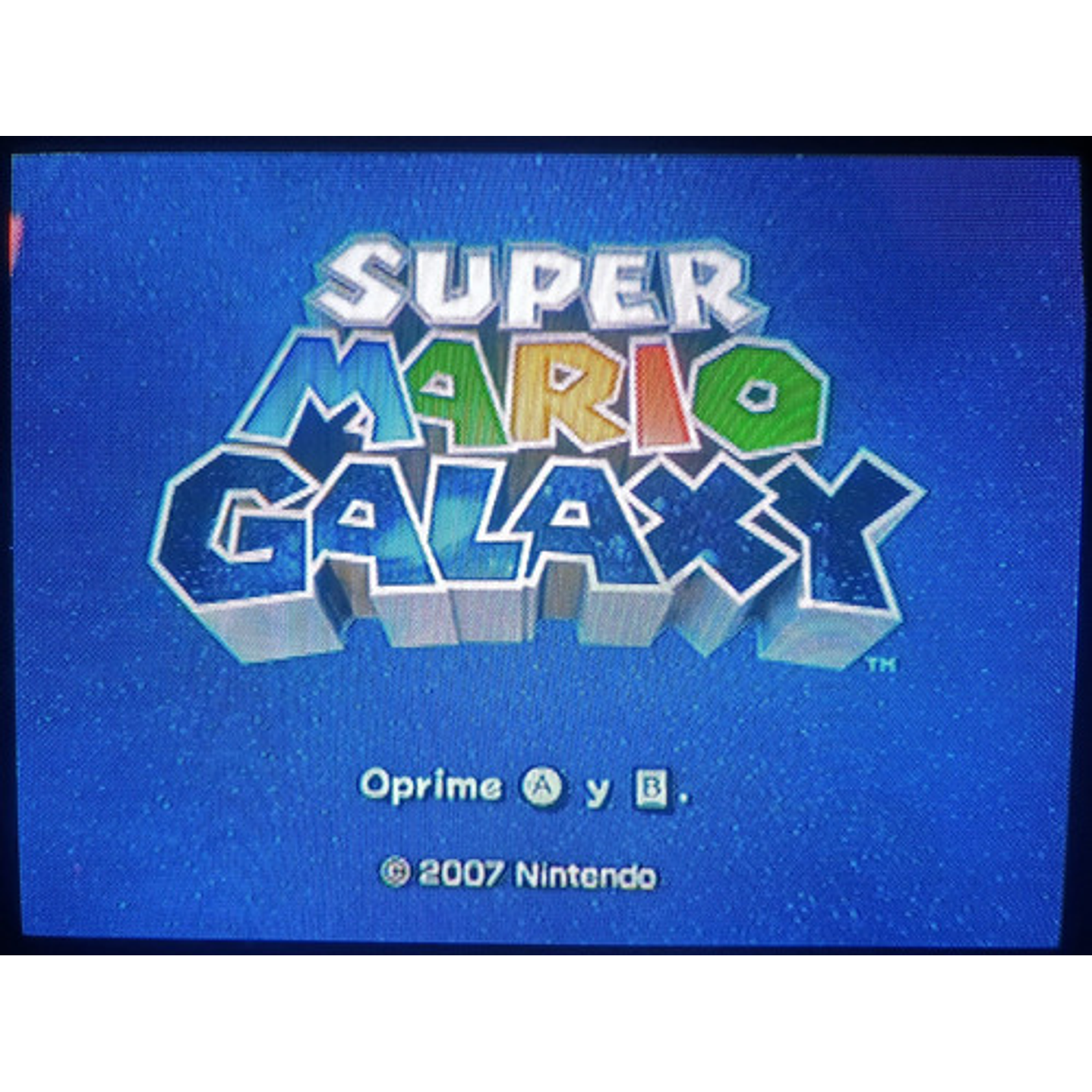 Super Mario Galaxy Wii 4