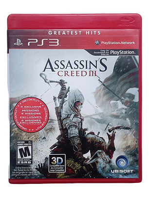 Assassin Creed 3 Gh Ps3