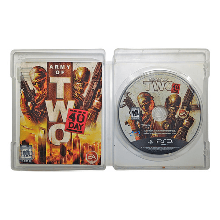 Army Of Two: The 40th Day Ps3 2