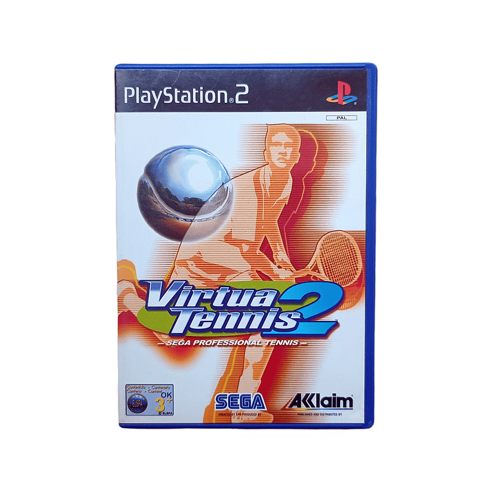 Virtual Tennis 2 Ps2 Pal 1