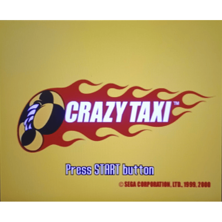 Crazy Taxi  Ps2  4