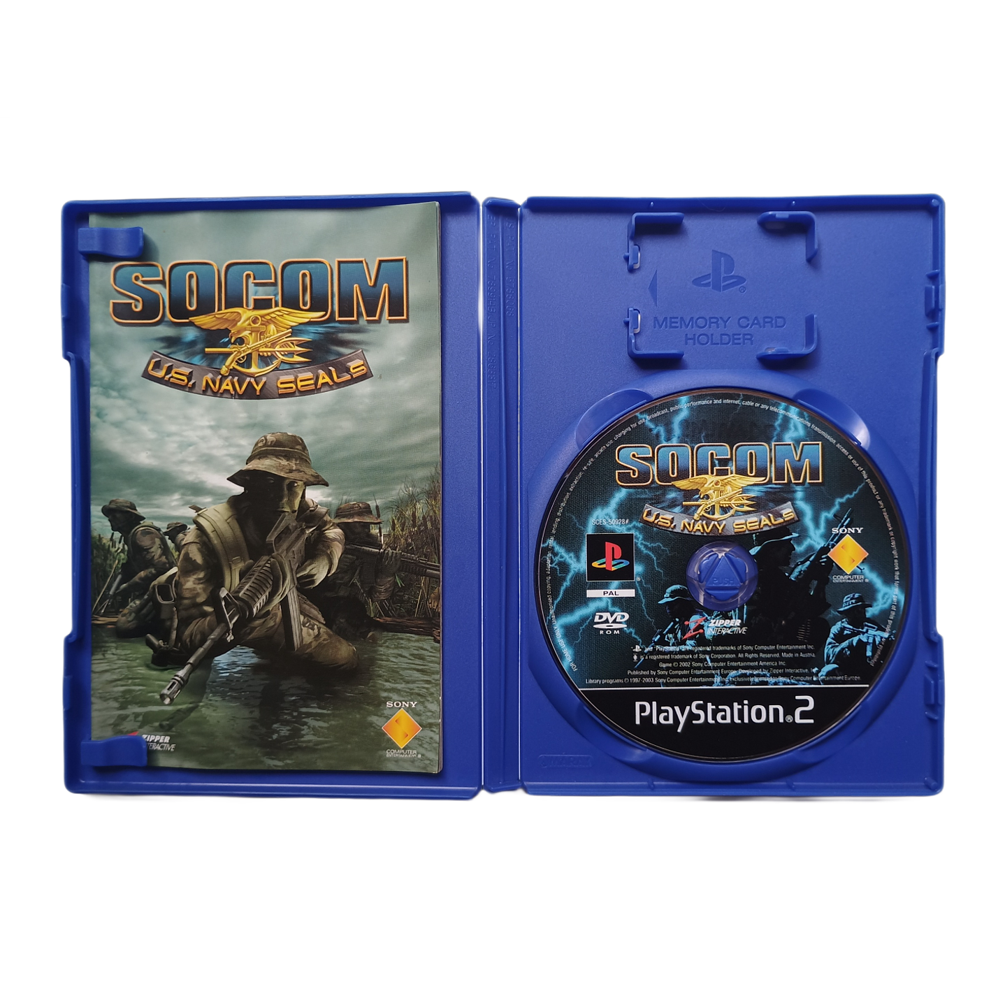 Socom Us Navy Seals Ps2 Pal 2