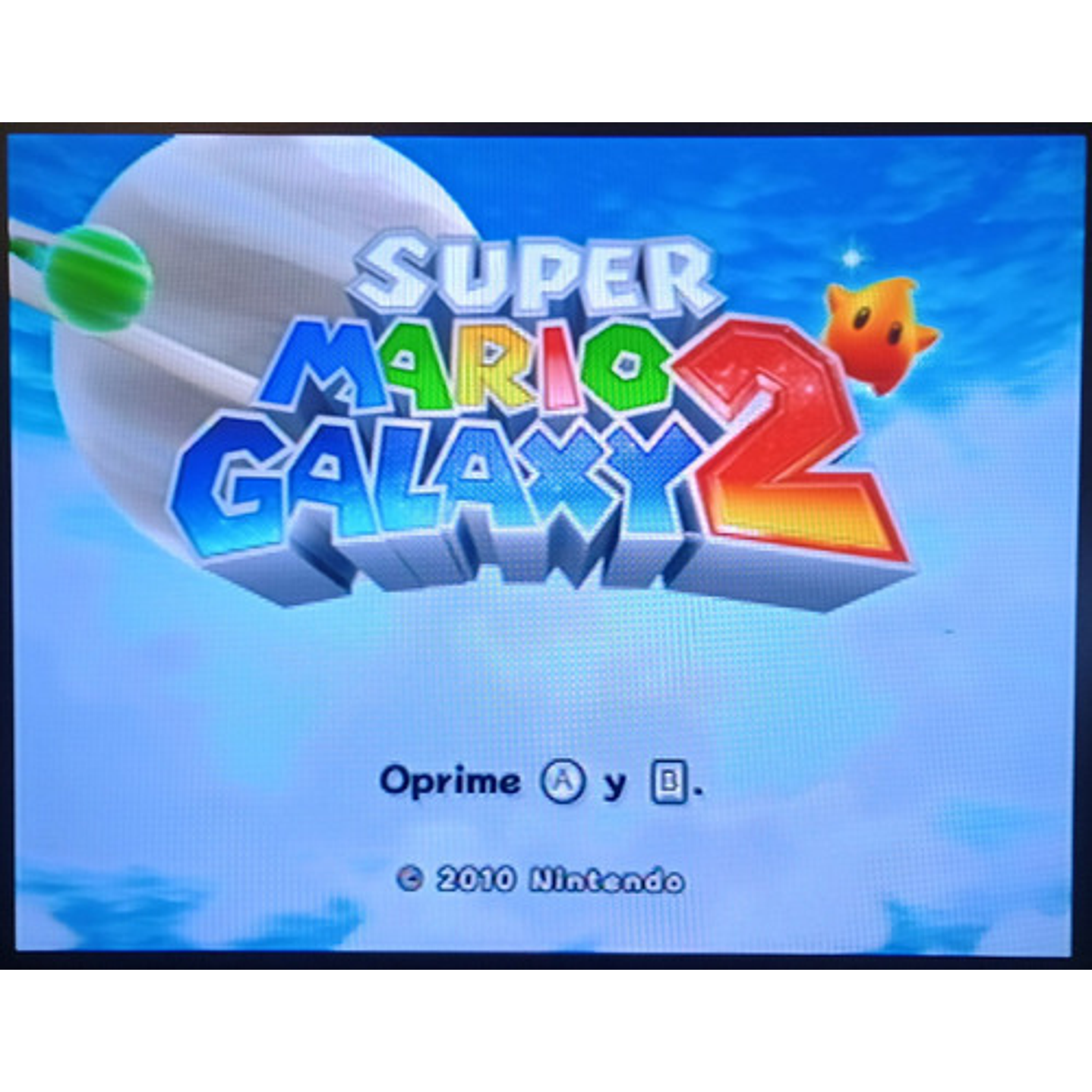 Super Mario Galaxy 2 Wii 4
