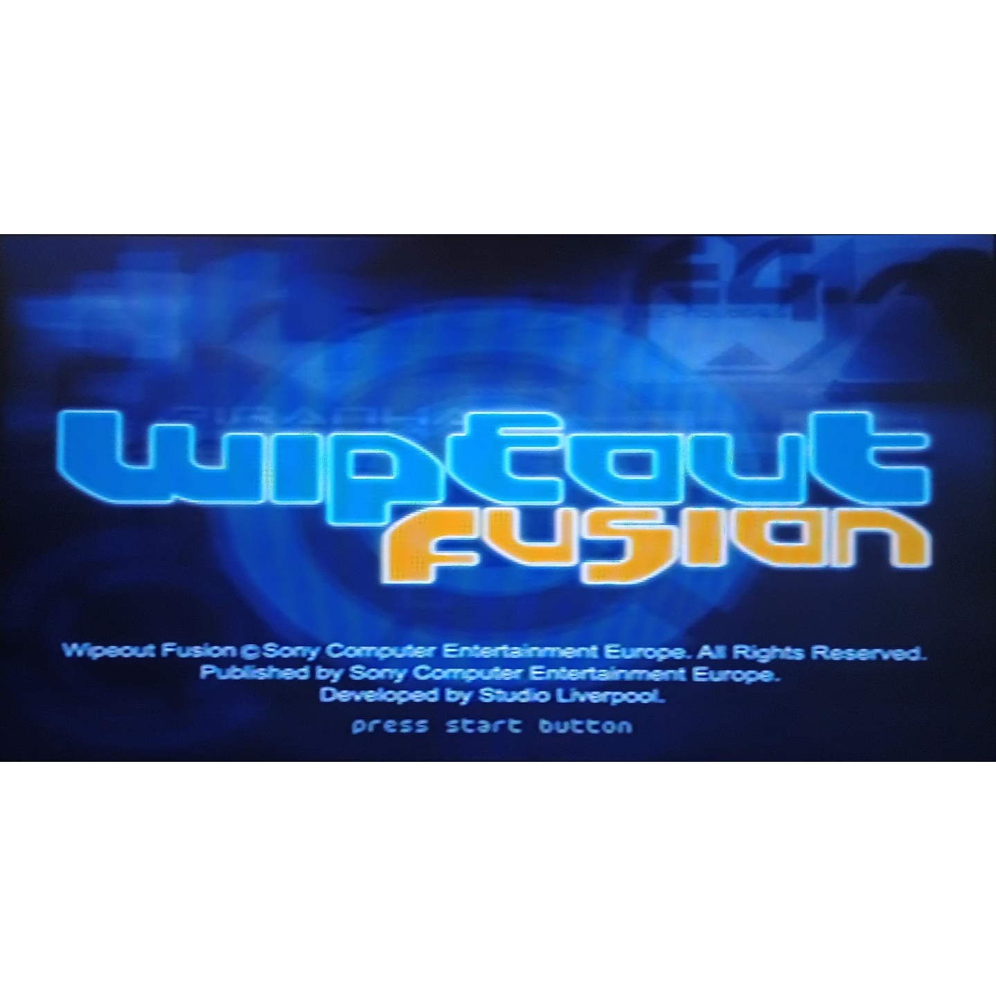 Wipeout Fusion Ps2 Pal 4