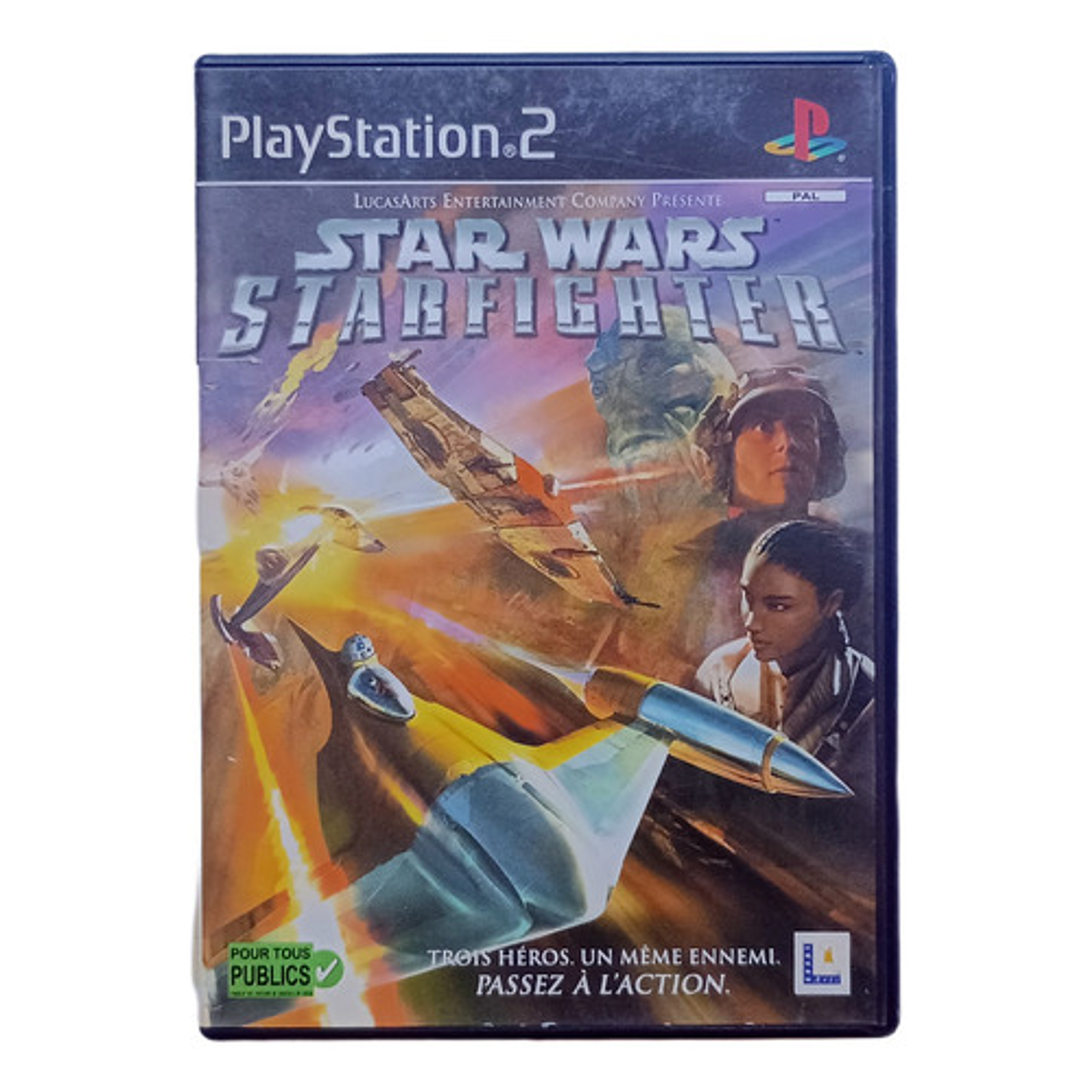 Star Wars Starfighter Ps2 Pal Frances 1