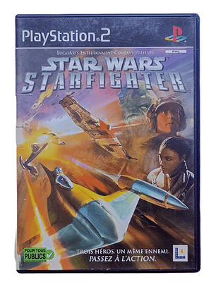 Star Wars Starfighter Ps2 Pal Frances