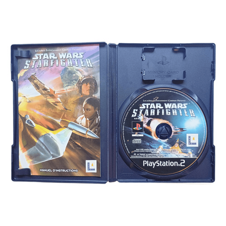 Star Wars Starfighter Ps2 Pal Frances 2