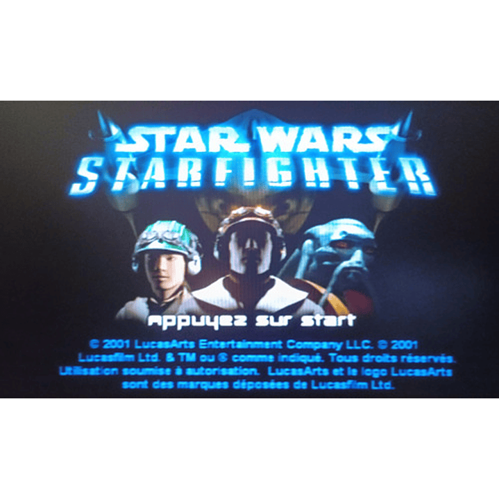 Star Wars Starfighter Ps2 Pal Frances 5