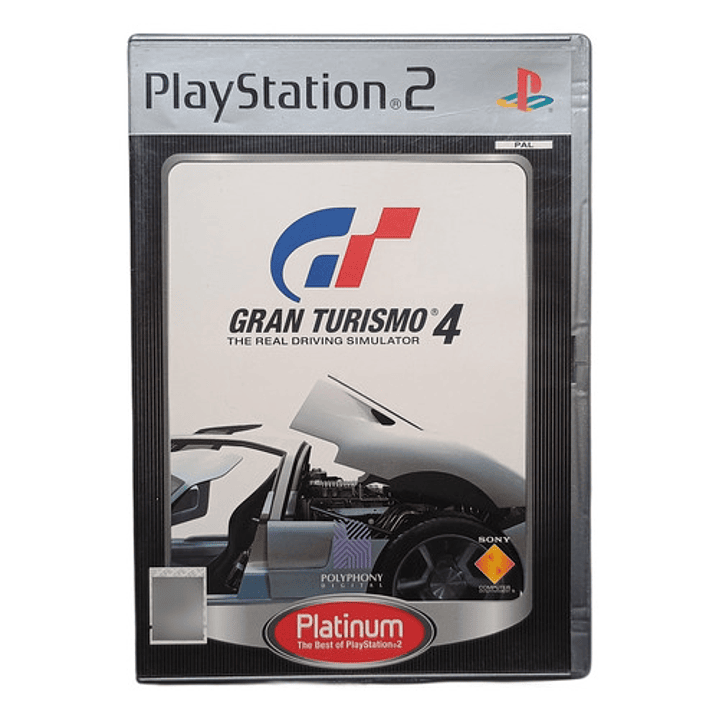 Gran Turismo 4 Ps2 Pal Platinum 1