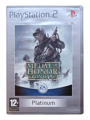 Medal Of Honor Frontline Pal Platinum Ps2