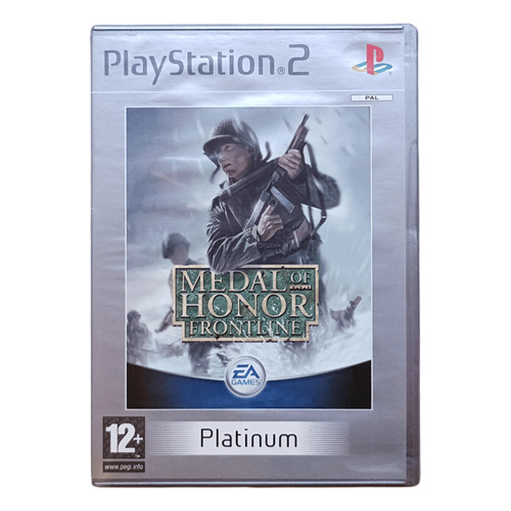 Medal Of Honor Frontline Pal Platinum Ps2 1
