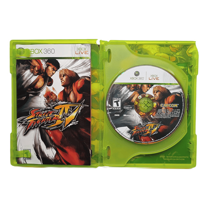 Street Fighter 4 + Bonus Disc Xbox 360 2