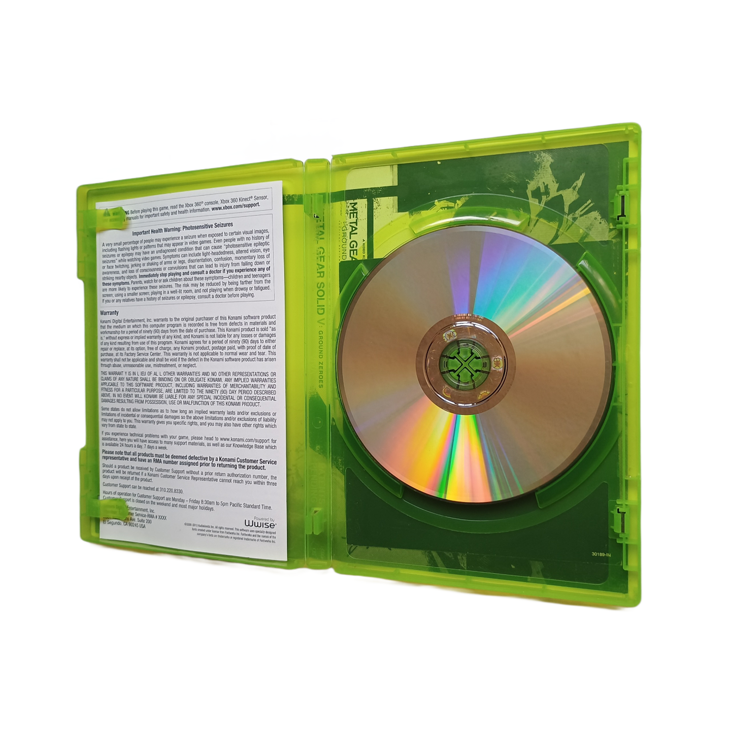 Metal Gear Ground Zeroes Xbox 360 3