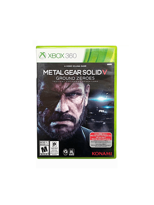 Metal Gear Ground Zeroes Xbox 360