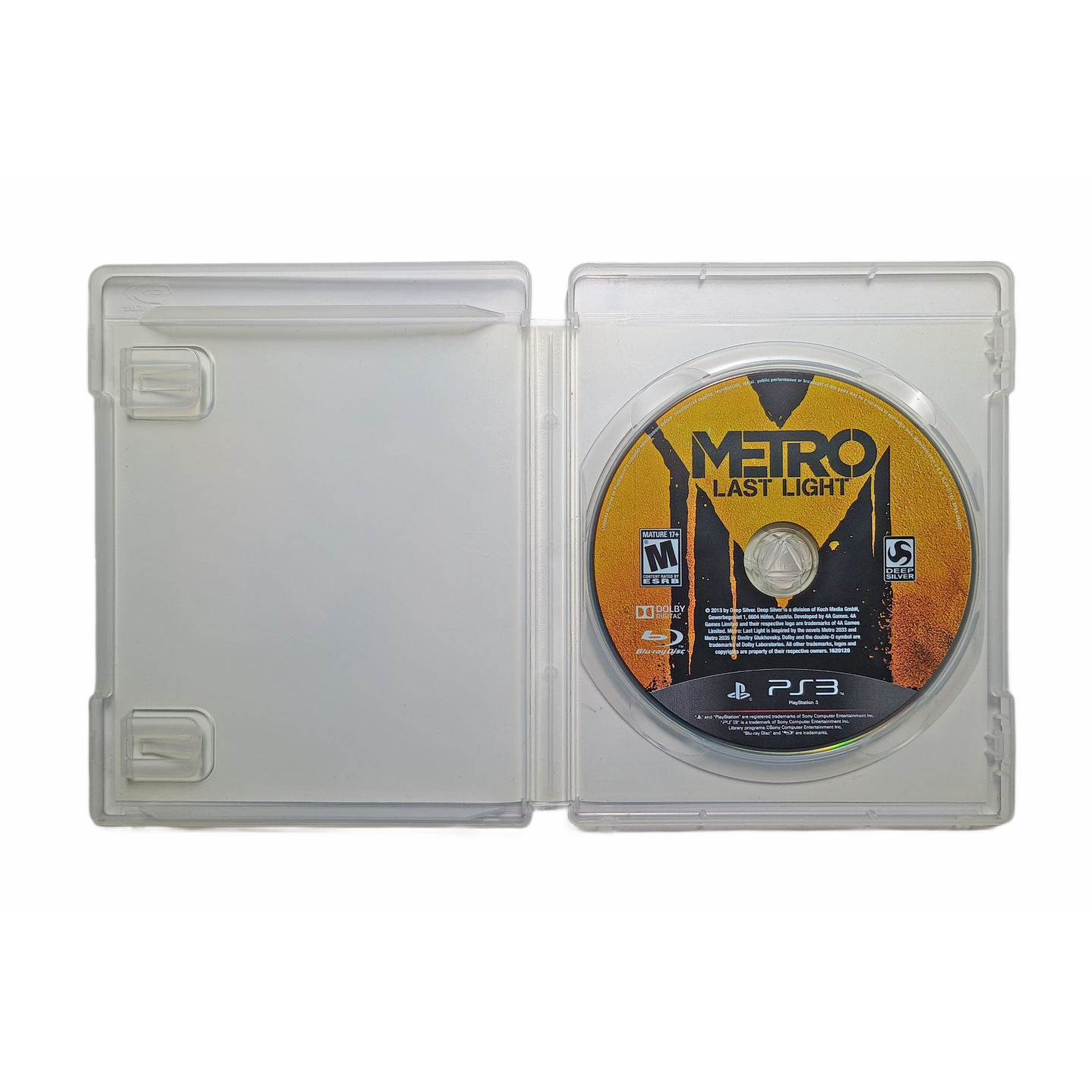 Metro Last Light Limited Edition Ps3 2