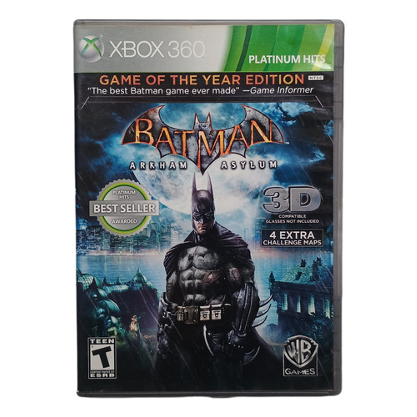 Batman Arkham Asylum Platinum Xbox 360 1