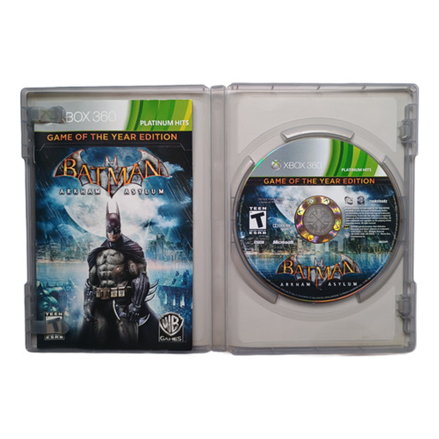 Batman Arkham Asylum Platinum Xbox 360 2
