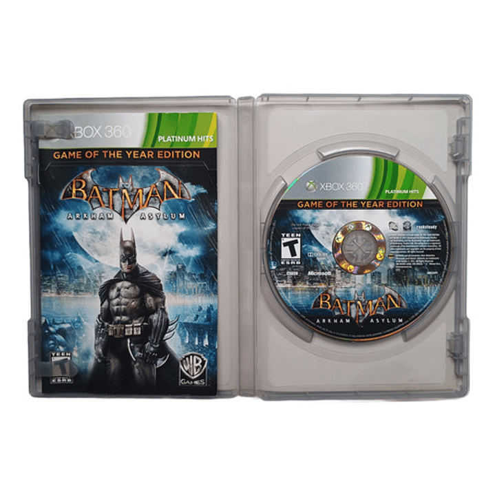 Batman Arkham Asylum Platinum Xbox 360 2